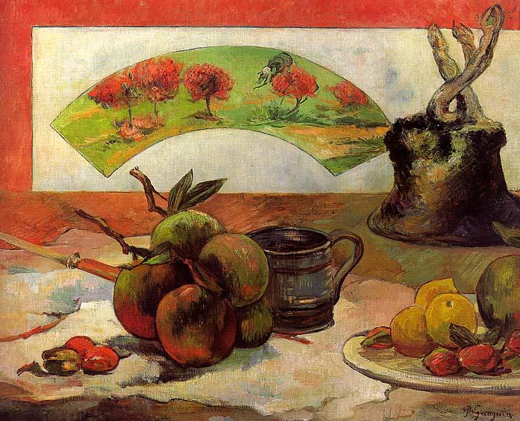 Paul Gauguin Still Life with Fan China oil painting art